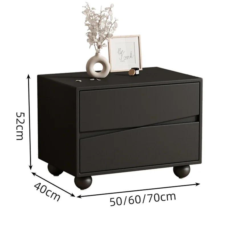 Simple Storage Nightstands Nordic Minimalist Trendy Italian Bedside Table Luxury Aesthetic Mesitaa De Noche Bedroom Furniture