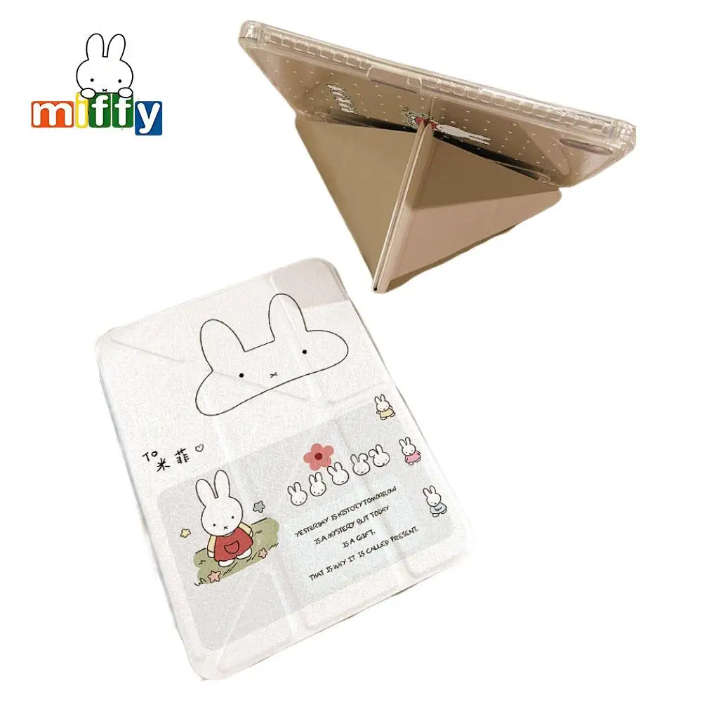 

Miffy Rabbit — защитный чехол с высоким уровнем внешнего назначения, подходящий для всей серии Ipad, подарок для вашей подруги