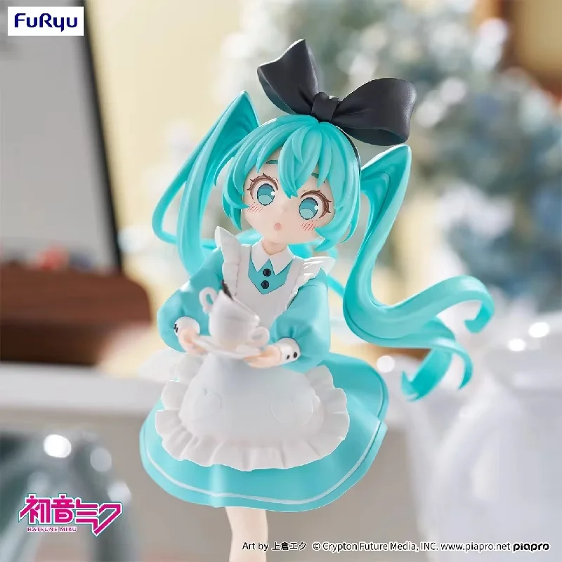 Figura de Hada de Escritorio de Hatsune Miku Wonderland Alice, Personaje de Anime Adorable, Decoración de Escritorio, Regalo Coleccionable