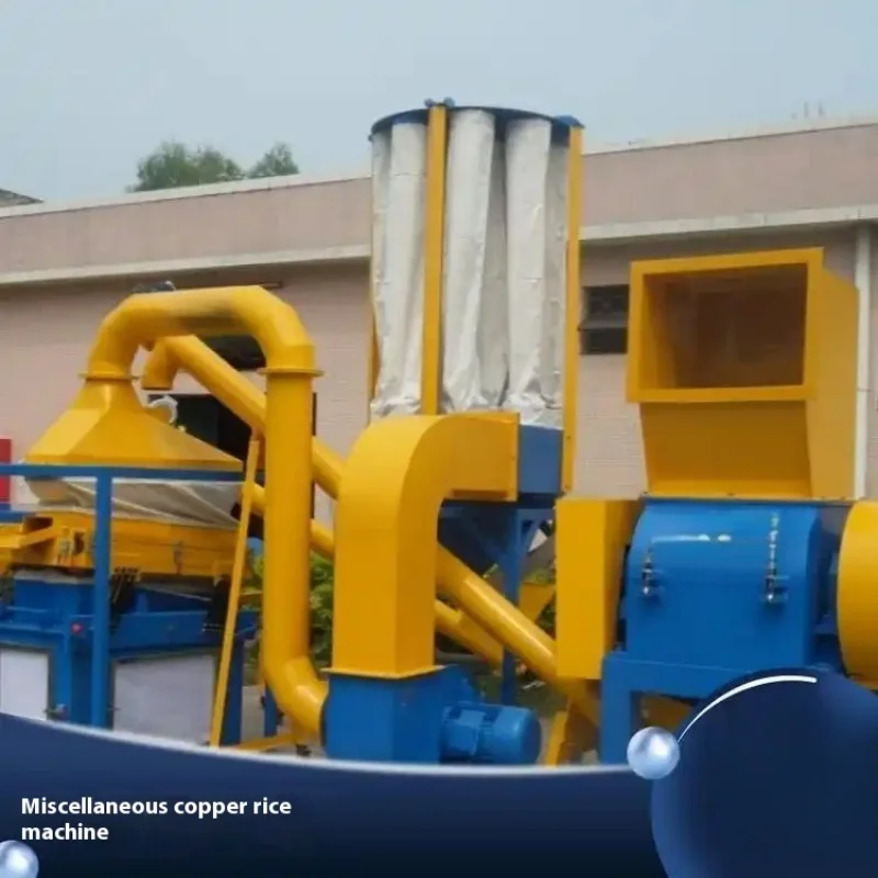 Cable recycling machine mini copper wire granulator copper and plastic separator machine Motor Recycling Machine Scrap Motor Rec