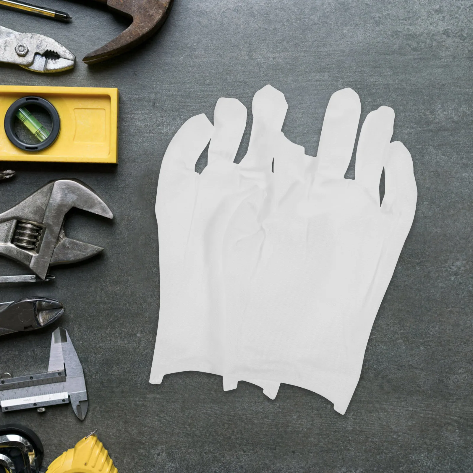 

Moisturizing Cotton Gloves with Fingers Moisture for Dry Hands Detachable White Child