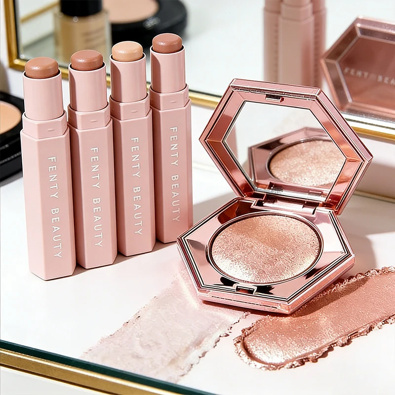 

Многоцветный контурирующий стик Fenty Beauty: гладкий, легко растушевывается, стойкий, водостойкий, с эффектом натуральных теней для макияжа, косметика для лица