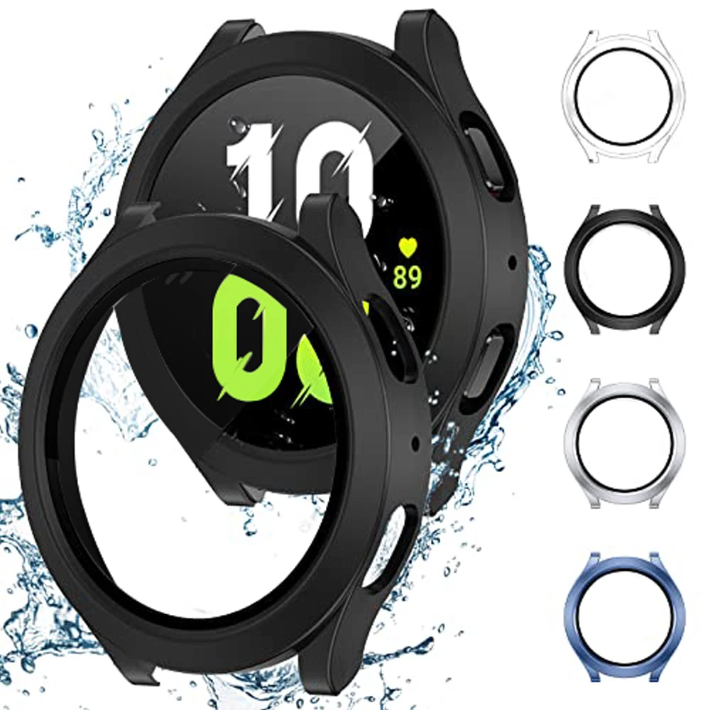 Screen Protector Case for Samsung Galaxy Watch 6/4 40mm 44mm Soft TPU Bumper Full Cover Smartwatch Accessories Watch Classic 4