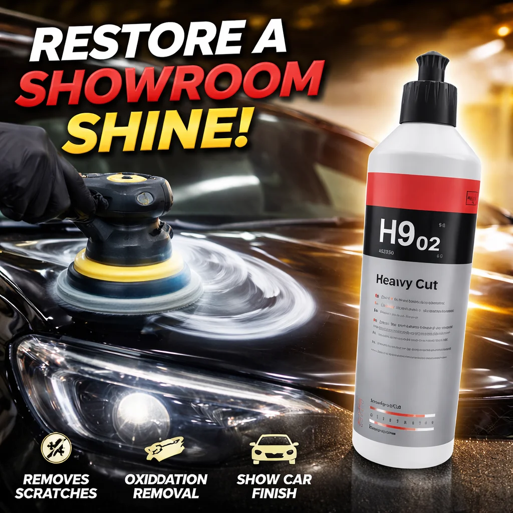H9 02 HEAVY CUT POLISH– High-Performance Abrasive for Showroom-Gloss Finish view 2