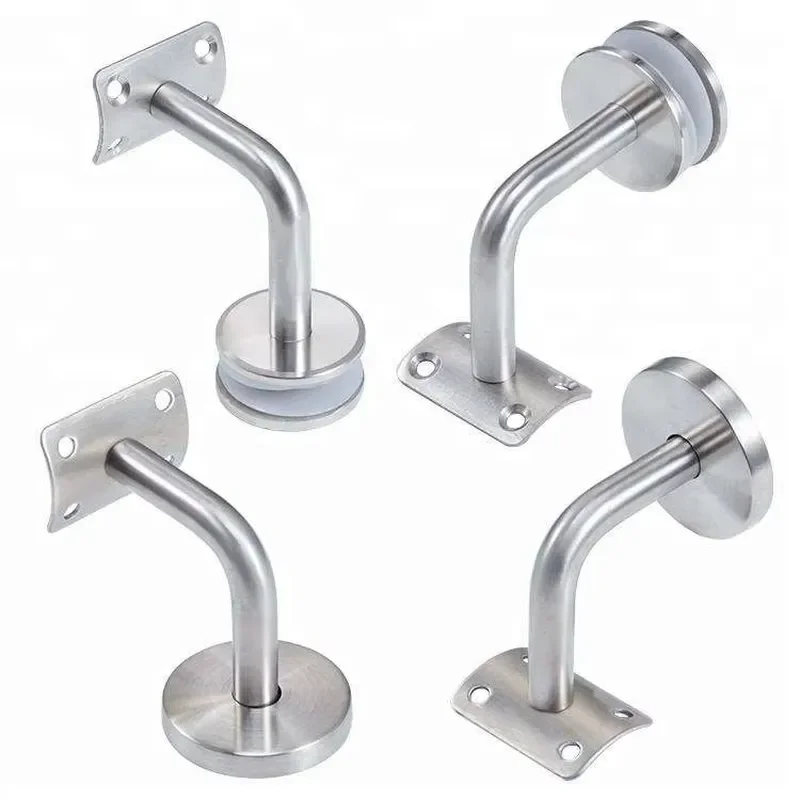 Modern Rust Resistant Stainless Steel Indoor Stair Handrail Wall Mount Staircase Grab Bar for Home & Public Building