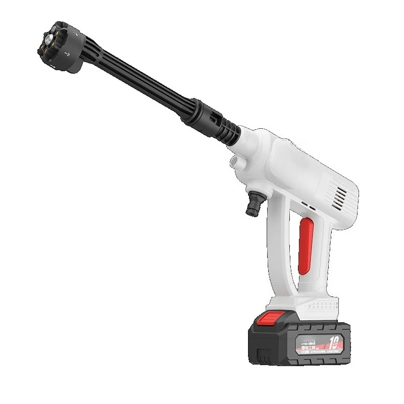 

Wireless Car Wash Machine Household High-pressure Water Gun Car Charger High-power Cleaning Tools Water Gun