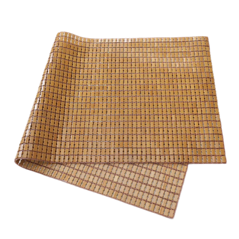 Large Bamboo Cooling Mat Breathable Summer Nap Mat for Home Office Car