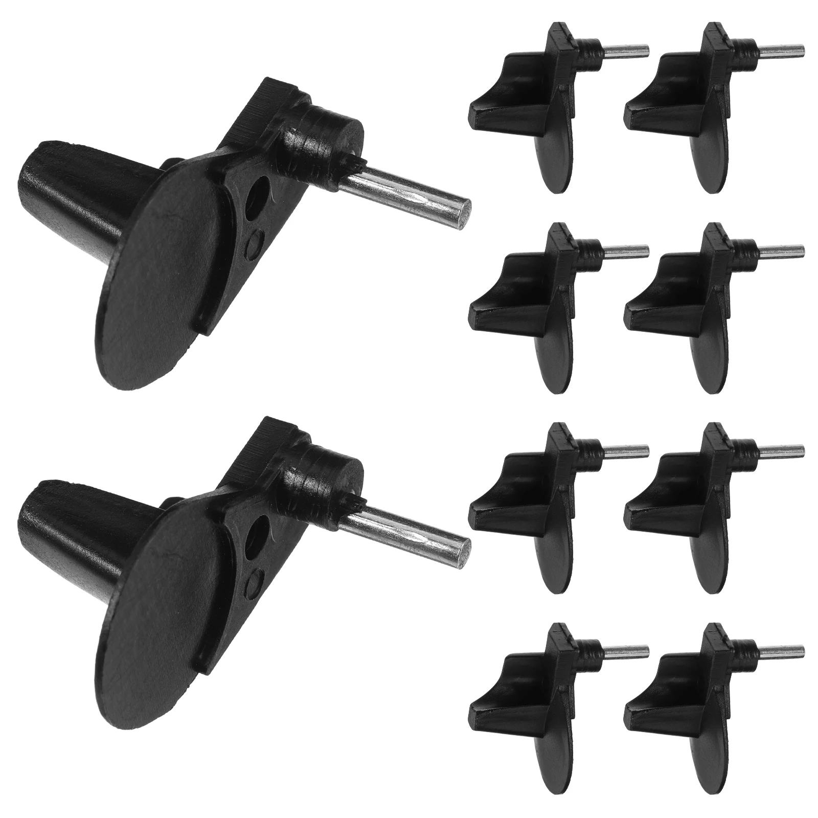 10pcs Chainsaw Chain Holder Black Plastic Replaceable Catcher Compact Keeper Petrol Saw Accessories Safety Feature Precision
