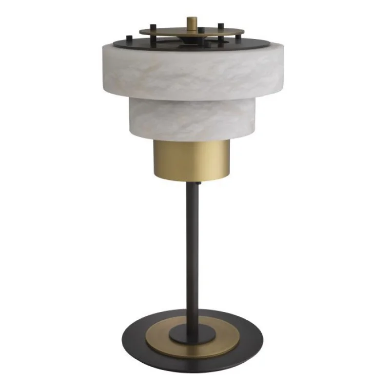 Marble Table Lamp Living Room Study Marble Decorative Desk Lamp Bedroom Bedside Lamps