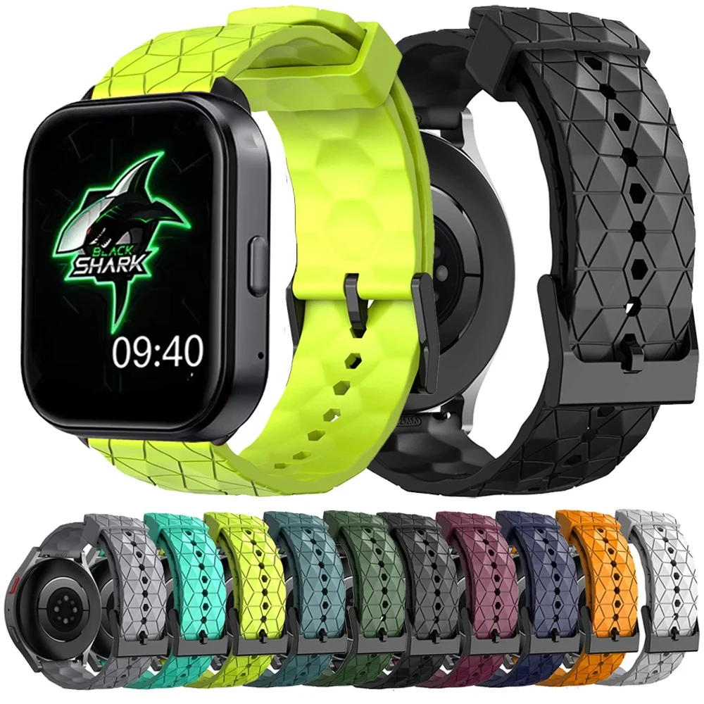 

Watchband for Black Shark GT Neo Swim Strap Smart Watch for Black Shark GT Neo Silicone Soft Breathable Sports Bracele