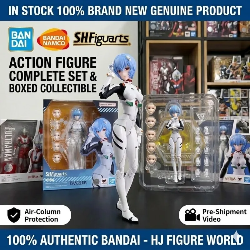 

in Stock Rei Ayanami SHF Figure Evangelion Bandai Anime Action Figure Collectible Model Toy Fast Shipping
