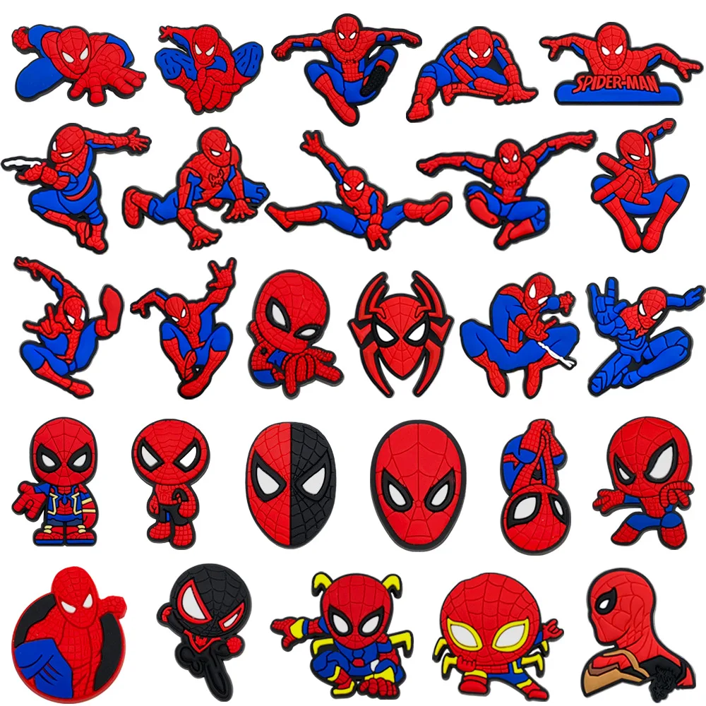Bestseller 14-200 Stück Hot Toys Cartoon Anime Figuren Serie PVC Schuh-Charms Zubehör DIY Abnehmbare PVC Schuhdekorationen Geschenk – Detail 16
