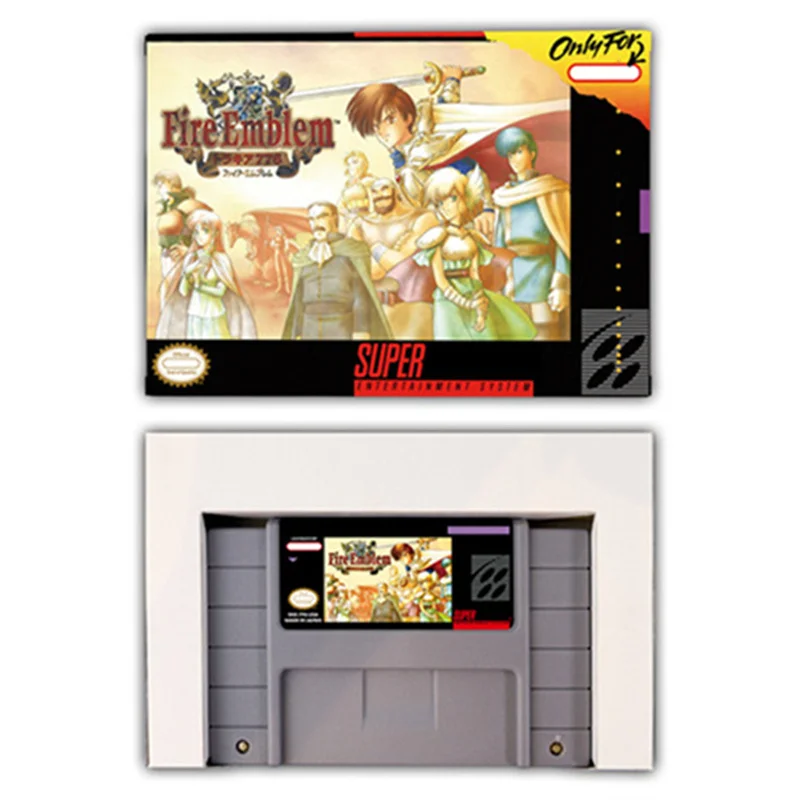 Fire Emblem - Thracia 776 RPG game Card for SNES EUR PAL USA NTSC 16bit Game Consoles with Retail Box  Cartridge