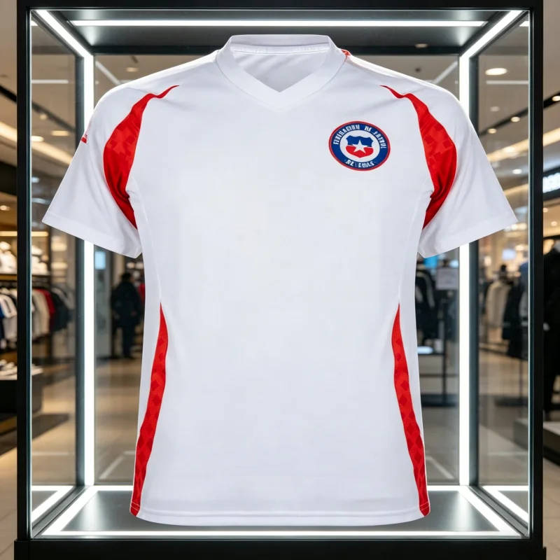 Camiseta de Fútbol Temporada 2026 Verano Chile Universidad de Chile para Hombre y Mujer, Ropa Deportiva Transpirable de Secado Rápido, Ropa de Playa
