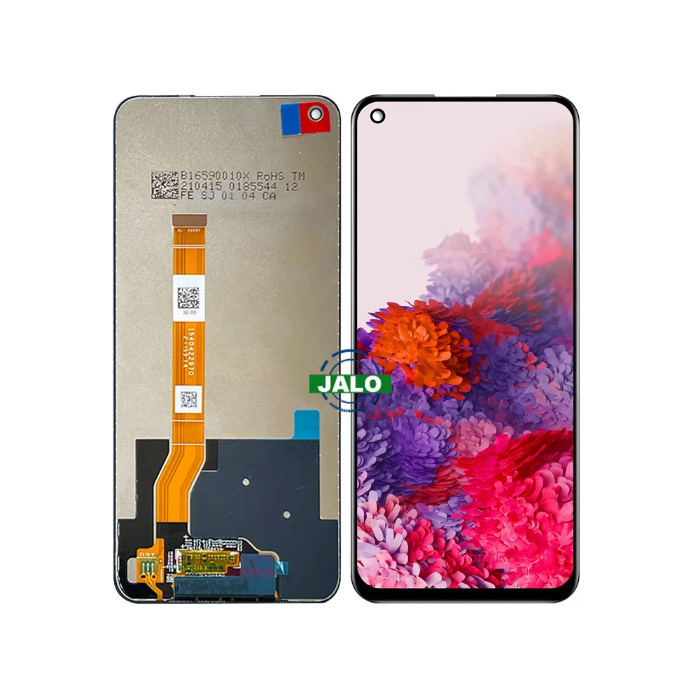 مجموعة شاشة JALO لـ OPPO A36 A76 A59 F1S شاشة LCD متكاملة داخلية وخارجية بديلة لوحة LCD تعمل باللمس