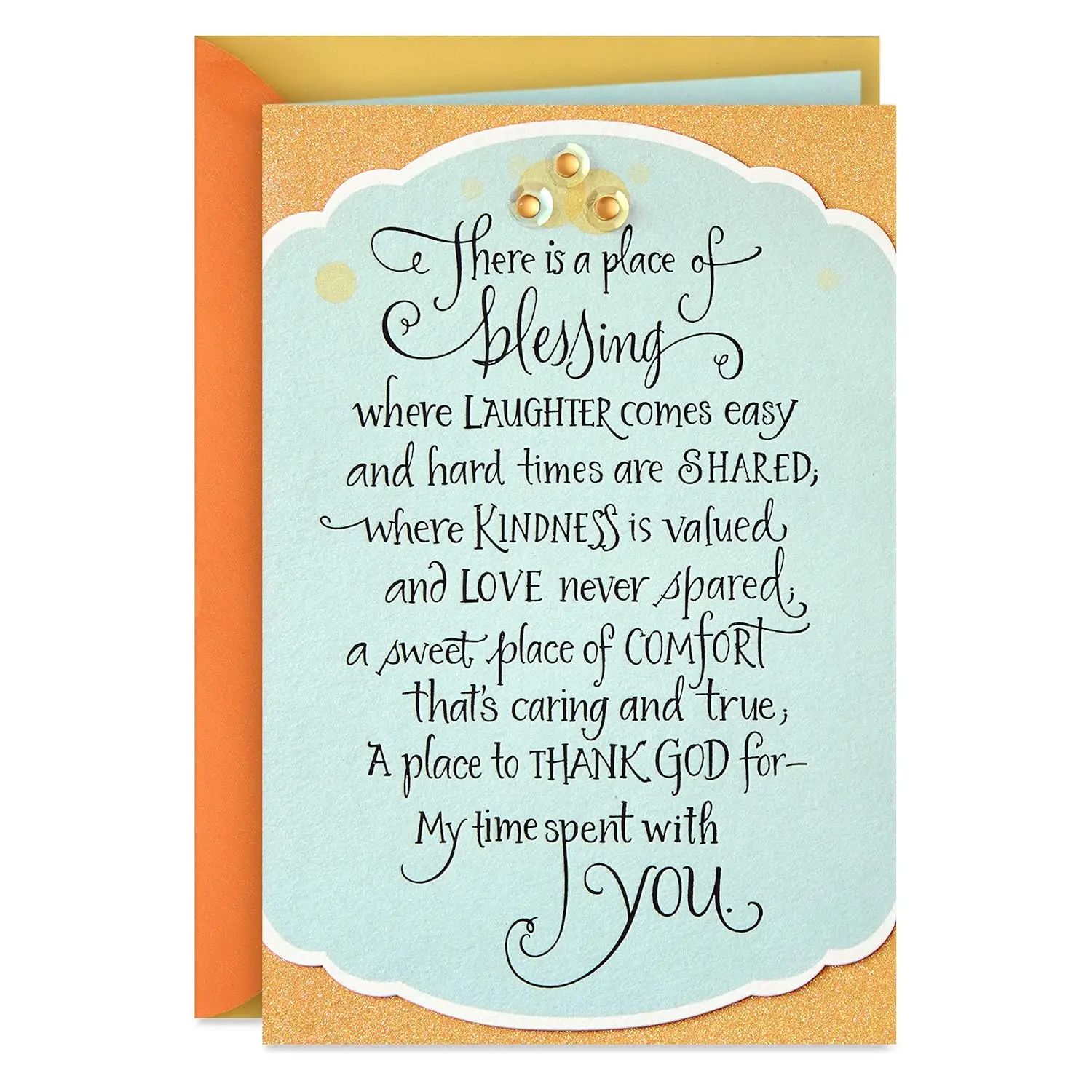 

DaySpring Religious Birthday Card (Blessings On Your Birthday)