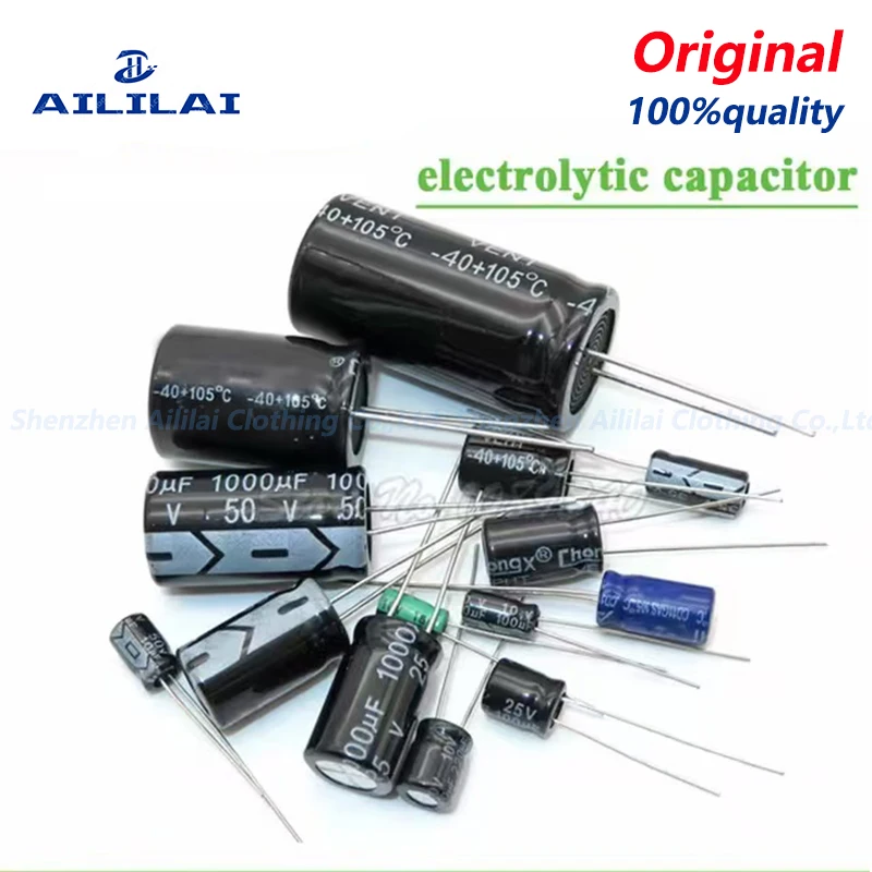 

(2/5/10/50piece) Aluminum electrolytic capacitor 4V 10V 16V 25V 35V 100UF 220UF 330UF 470UF 680UF 1000UF 47UF 1500UF 10UF 22UF