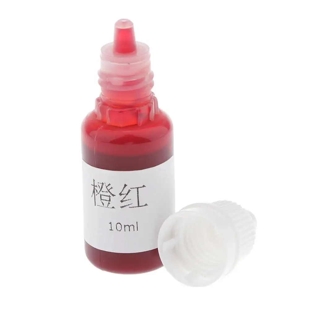Soap Dye Colors 10ml Bottle Liquid Colorant Non Stain Vegan Pigment for Bath Bombs Edible Food Dyes
