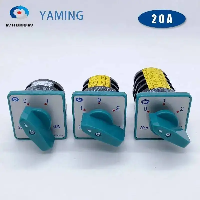 

HZ5-20/4 L01 M04 M07 Combination Switch Silver Contact 20A Forward And Reverse Reverse Reverse Transfer Switch