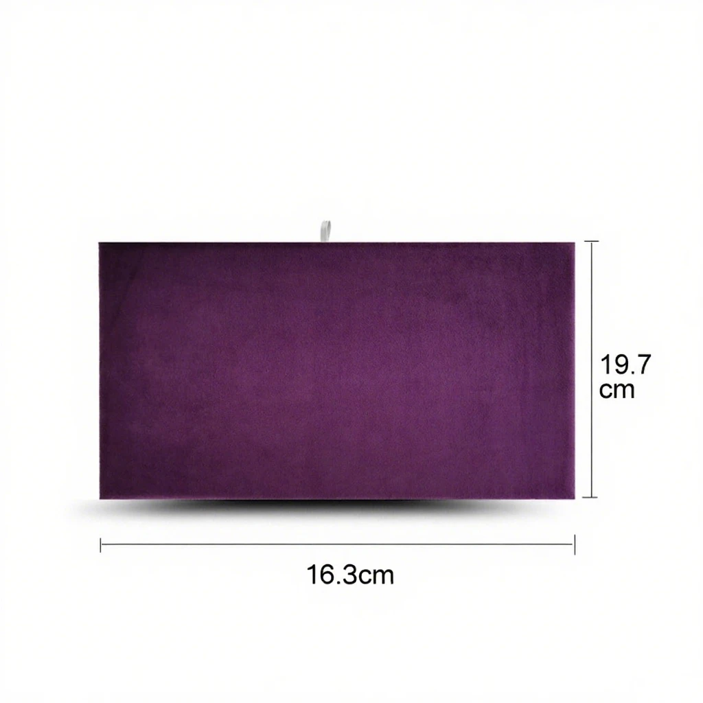 High-End Purple Velvet Jewelry Display Stand for Store Home,Multi-Functional with Soft Lining,Earrings,Rings,Necklaces,Bracelets image 3