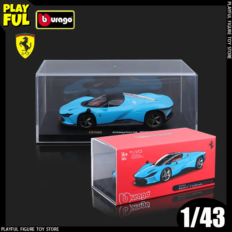 Special Offer Bburago 1:43 Ferrari Daytona Sp3 Alloy Miniature Diecast Model Ferrari Fxx K Laferrari Aperta Sports Toys Kid Gift