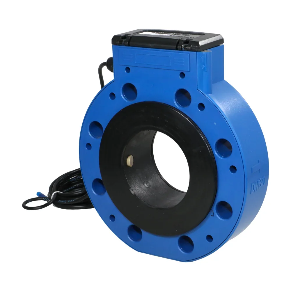 Customizable Clamp On Ultrasonic Water Meter DN50 DN65 DN80 DN100 IP68 Protection for Liquid Flow Measurement Laboratory