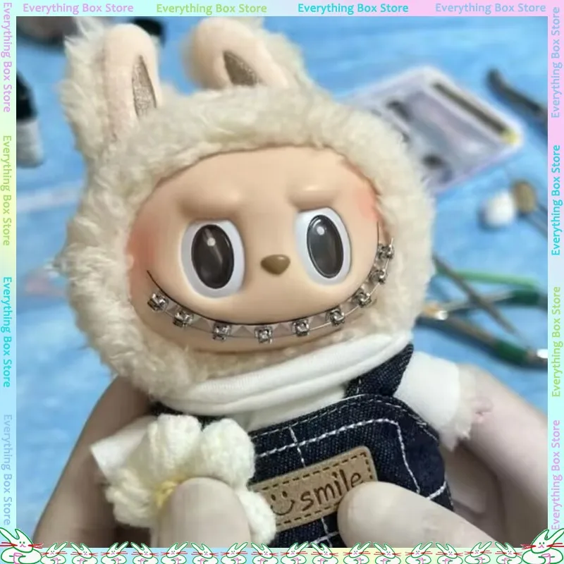 Accessory Braces For 17cm Labubu DIY Color Decoration Braces Doll Transparent Braces Bracket Doll Decoration