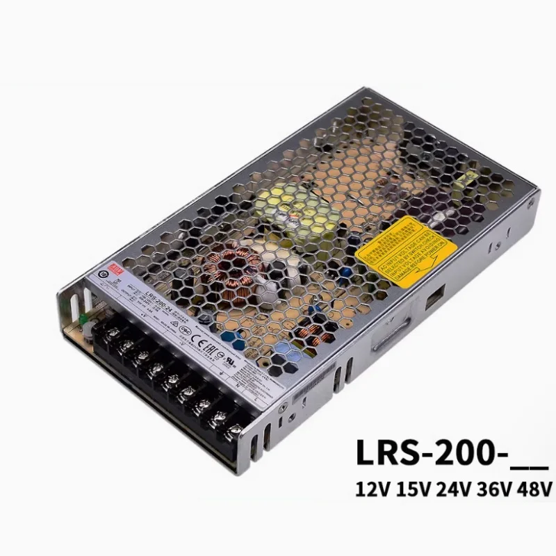 MEAN WELL LRS-200 LRS-200-5 LRS-200-12 LRS-200-15 LRS-200-24 LRS-200-36 LRS-200-48 MEANWELL LRS 200 200W Original and Genuine