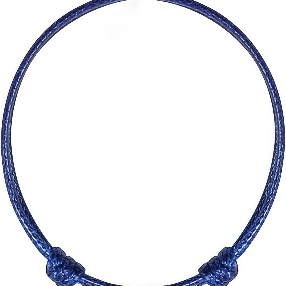 Vintage handgefertigtes geflochtenes Wachsseil-Armband, einfaches, verstellbares, farbiges Herrenarmband, modisches Schmuckzubehör – Detail 9