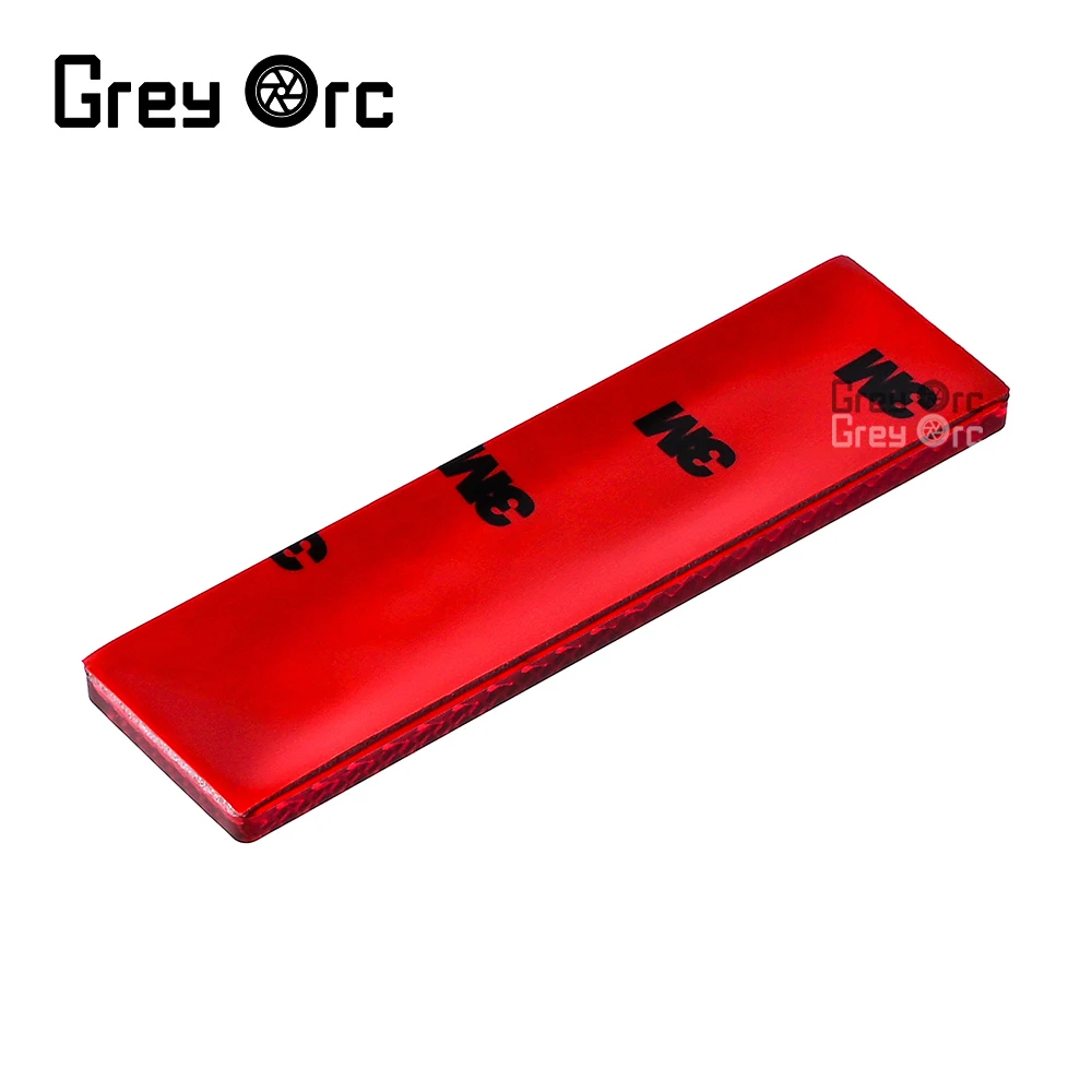 Rear Reflector Motorcycle Dirt Bike Scooter Red Rectangle Reflective Plate For BMW S1000R R900RT R1200 Motorcycle