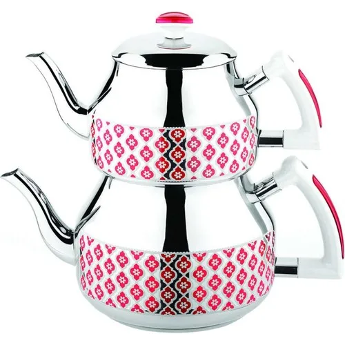 

Özkent K-365 Hüma Mega Teapot-Patterned Red