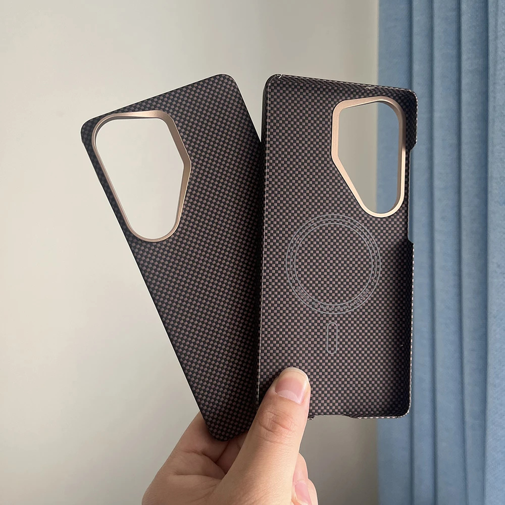 

Really Carbon Fiber Case for Samsung Galax S26 Ultra for Magsafe Lightweight Ultra-Thin Aramid Fiber for Galaxy S26 Ultra Cover