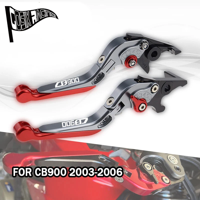 

Fit For CB900 2003-2006 Folding Extendable Brake Clutch Levers For CB 900 2003 Motorcycle CNC Accessories Adjustable Handle Set