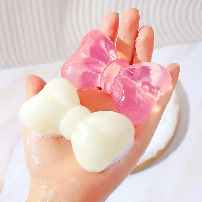 الإبداعية القوس اليدوية الصابون حليب الماعز ترطيب شركة الجلد الورد زبدة الشيا الطبيعية سطع تبييض نظيفة السيطرة على النفط الصابون #5