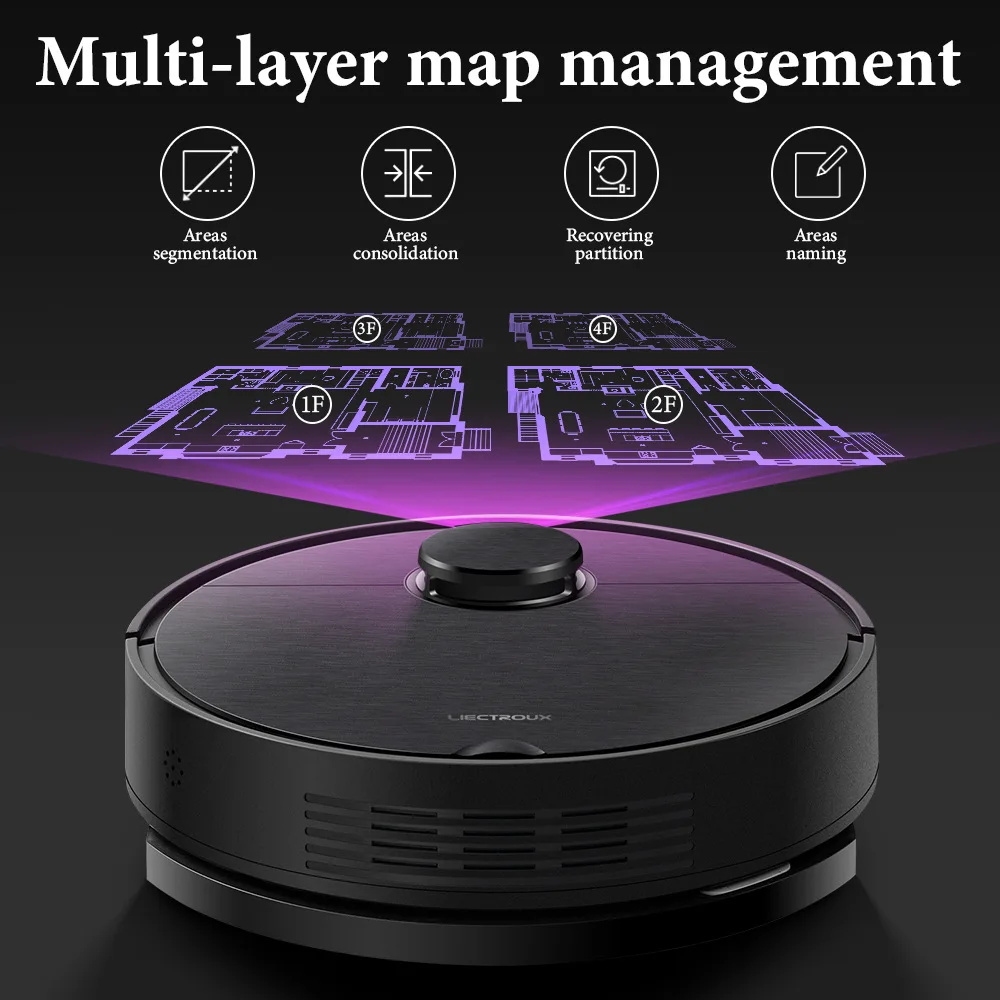 Intelligent sweeping robot mobile APP control