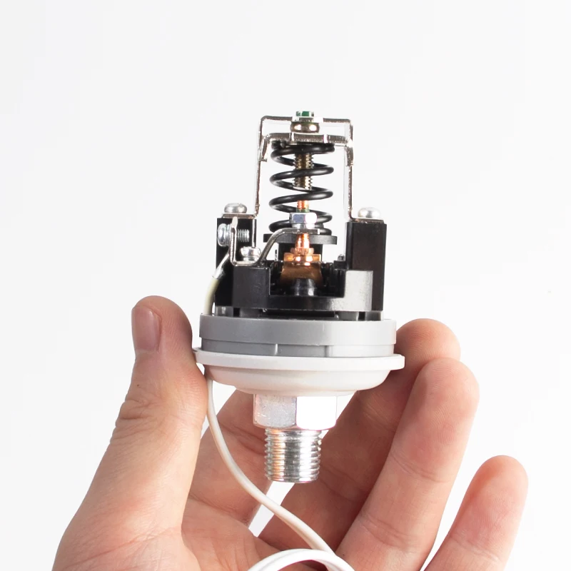1/4NPT Screw Automatic Pressure Controller Sensor 1.0bar to 1.8bar Water Regulator Monitors Switch 220v Booster Pump Spare Part