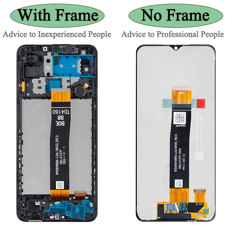 SM-A127F A127M A127U Premium Lcd For Samsung Galaxy A12 Nacho Display Touch Screen Digitizer Panel Assembly for Sasmung A127 image 2