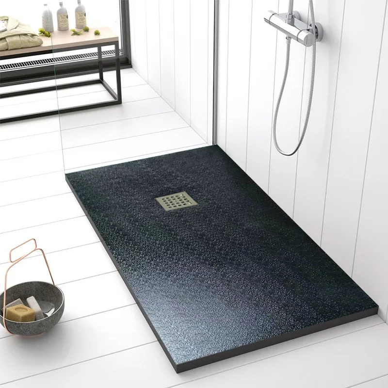 

Shower room bottom basin shower baseplate waterproof and non-slip base thickened simple resin