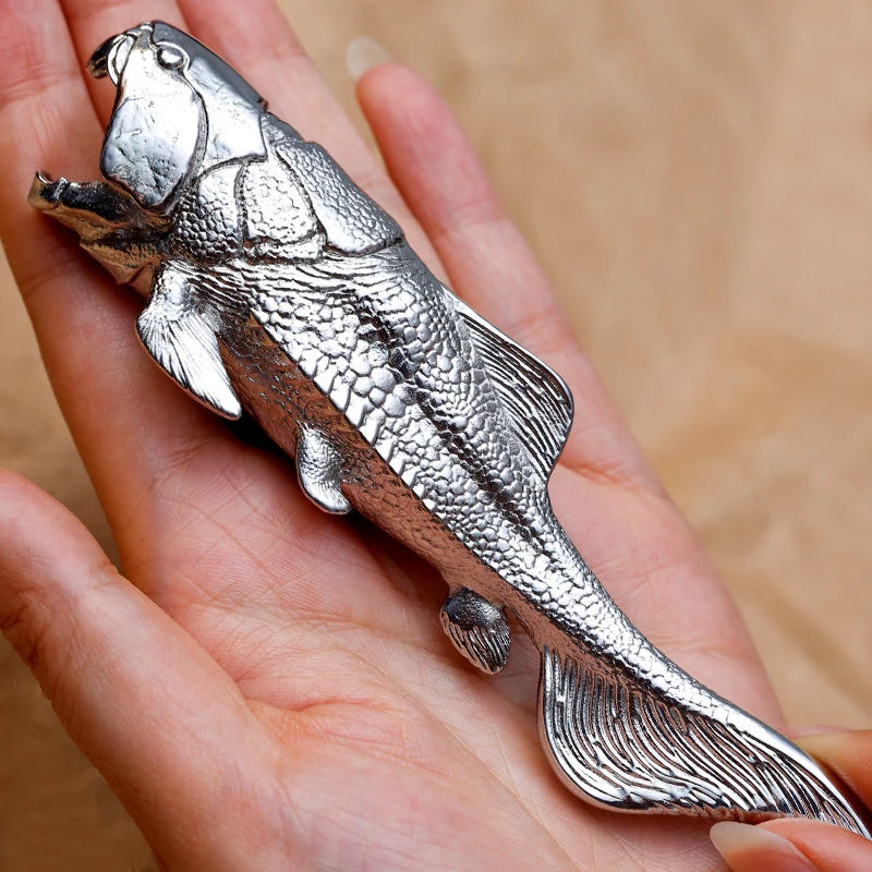 

Stainless Steel Fish-Shaped Bottle Opener, Creative Lucky Fish Fun Beer Opener, Wine Bottle Tool, Home Bar Decoration