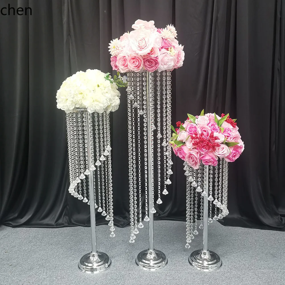 PYH Wedding Props  Supplies European Stand  T-Stage Road Guide Hotel Wedding Venue Decoration Flower Arrangement