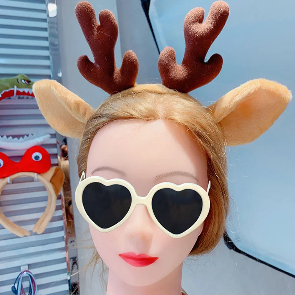 

Christmas Antler Hair Band Adorable Cartoon Design Perfect for Christmas Party Picture Taking Birthday Holiday Daily Wear Xmas