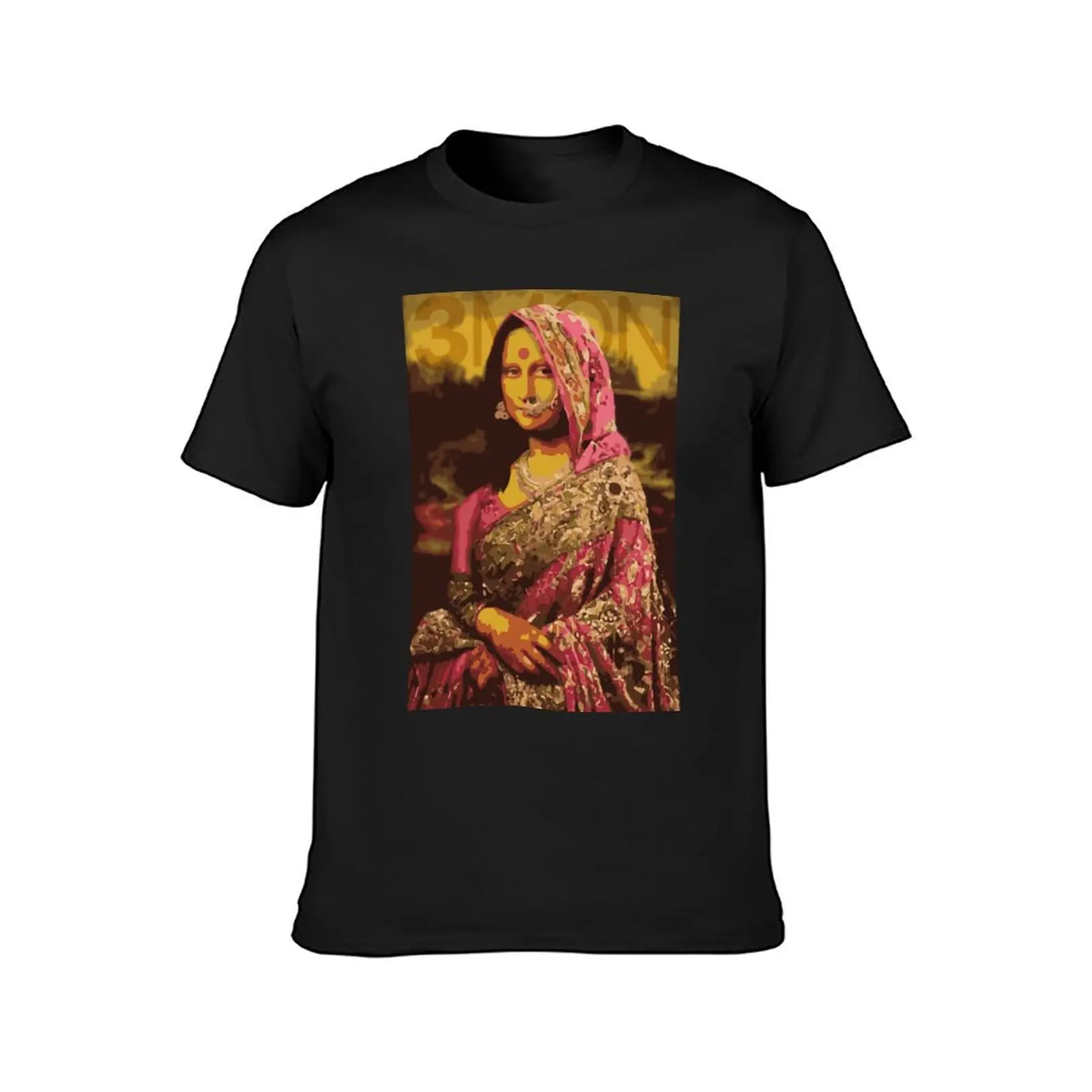 Indian Mona Lisa T-Shirt plus sizes cute clothes vintage clothes t shirts men