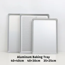 Rectangular Baking Pan Kitchen Accessories Perforated Dish Cake Mold Oven Tray Bread Toaster for Pastry  Pizza Pan With Hole