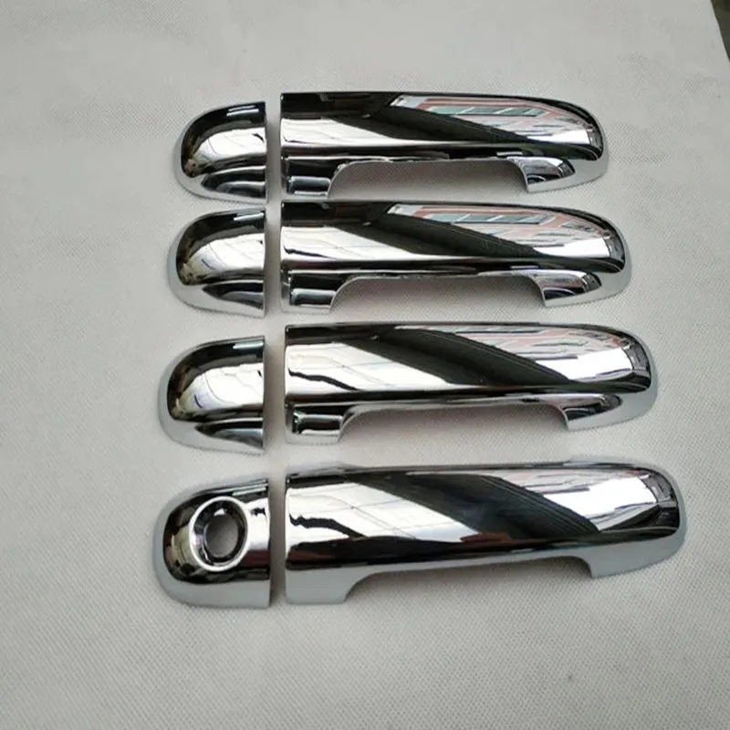 

Для Kia Pegas 2017 2018 2019 2020: Хромированные накладки на дверные ручки из ABS-пластика, защитные накладки на ручки дверей, декоративные накладки на ручки дверей.