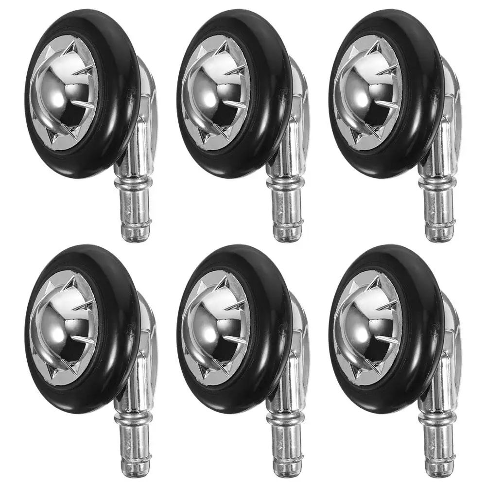 

6 Pcs Office Chair Casters Furniture Replacement Wheels Accessories Computer Pvc for Tables