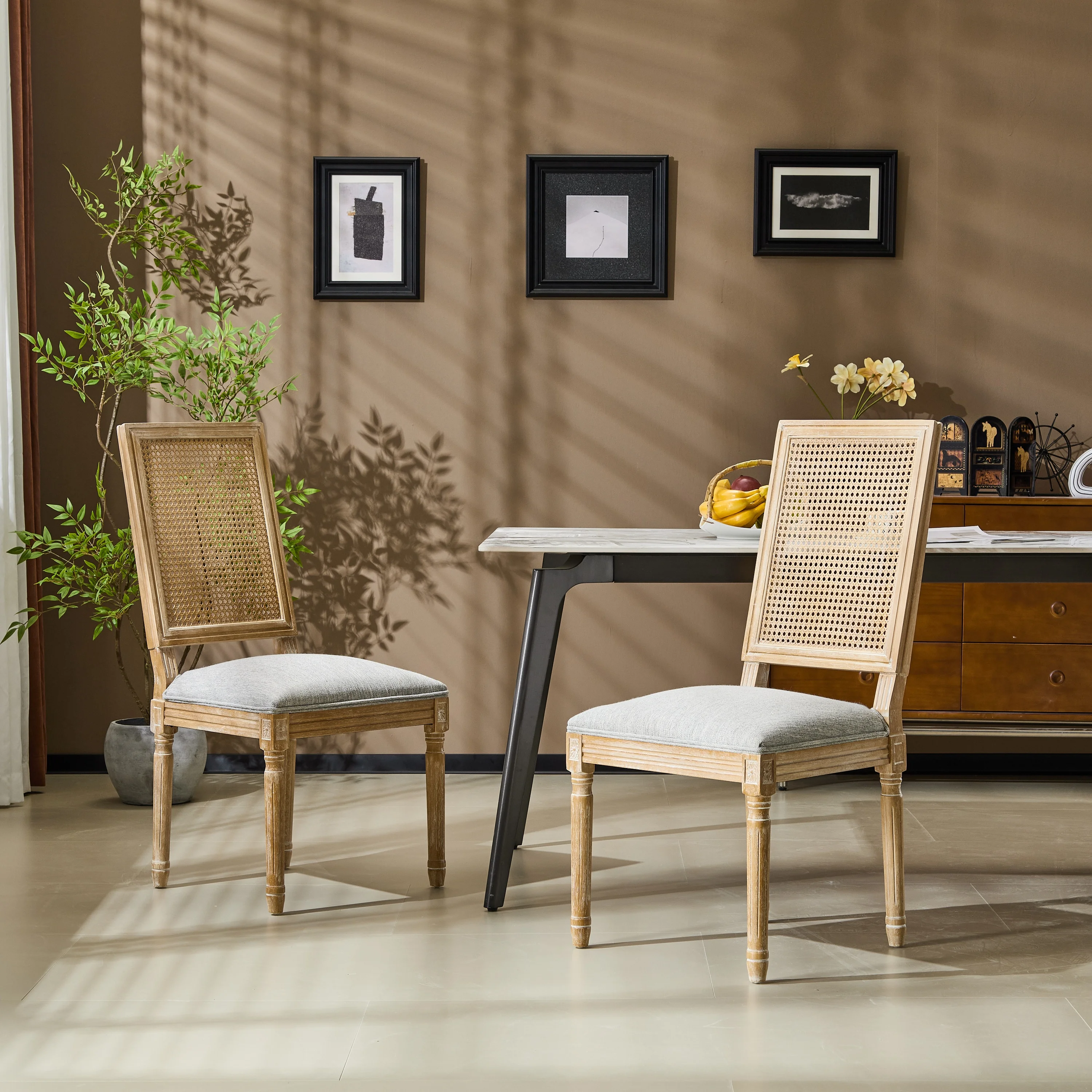 *Restaurant Dining Wooden Hotel Stacking Banquet Wedding Banquet Chair Grayish Green Wooden Chair