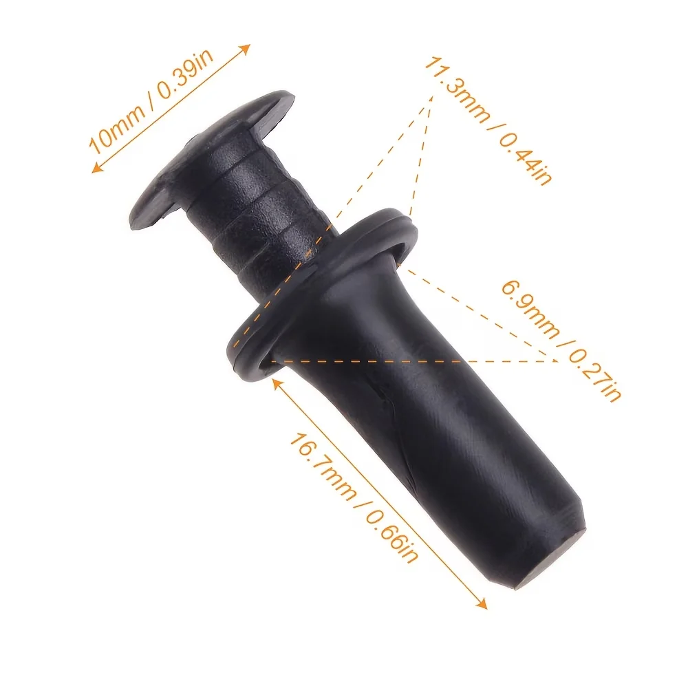 

Rubber Retainer Clips Fasteners For Mercedes A B C E S Class GLK SL Door Frame Trunk Tailgate Rain Gutter Taillight Trim Fixing