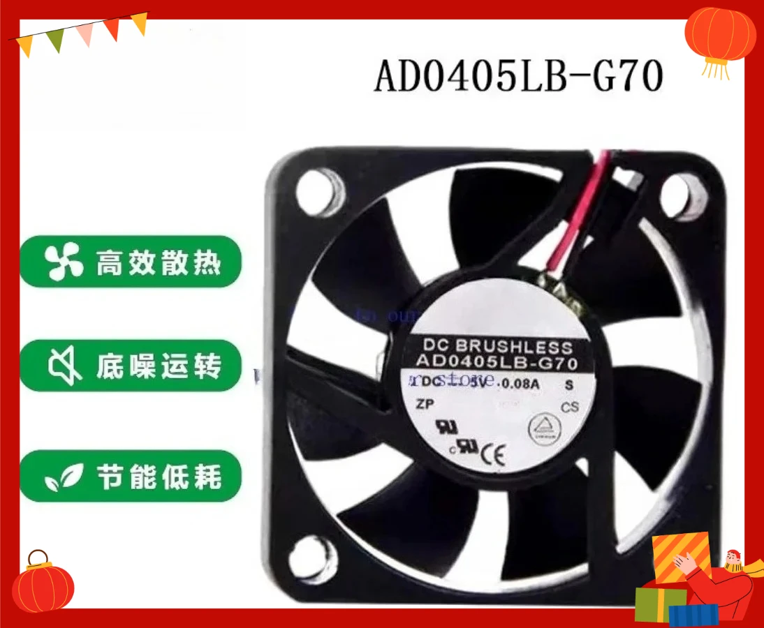 

AD0405LB-G70 Double Ball Silent Cooling Fan For ADDA 4010 4CM 5V 0.08A Mini Cooler Fan (WYH001)