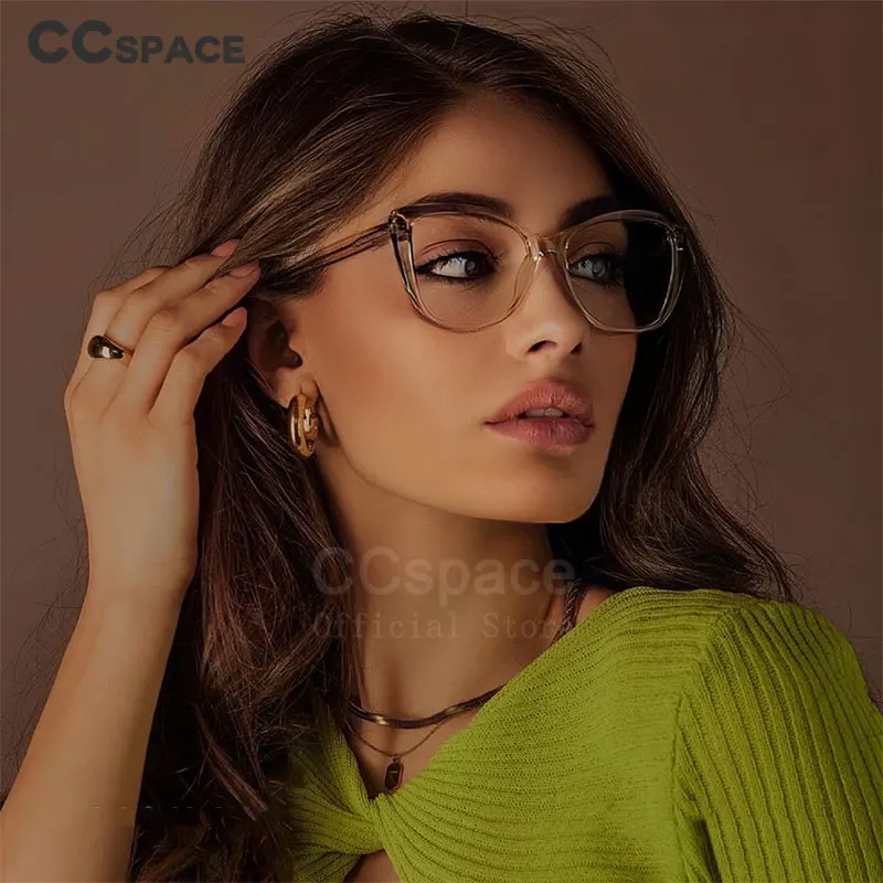 47313 Anti Blue Women Glasses Frames Plastic titanium Optical Fashion Computer Glasses
