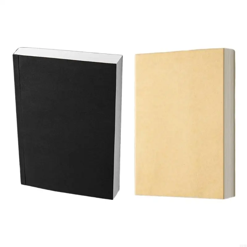 

2025 New Thick Notebook Journal 368 Pages Unlined Sketchpad for Writing Drawing